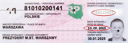New Polish ID card